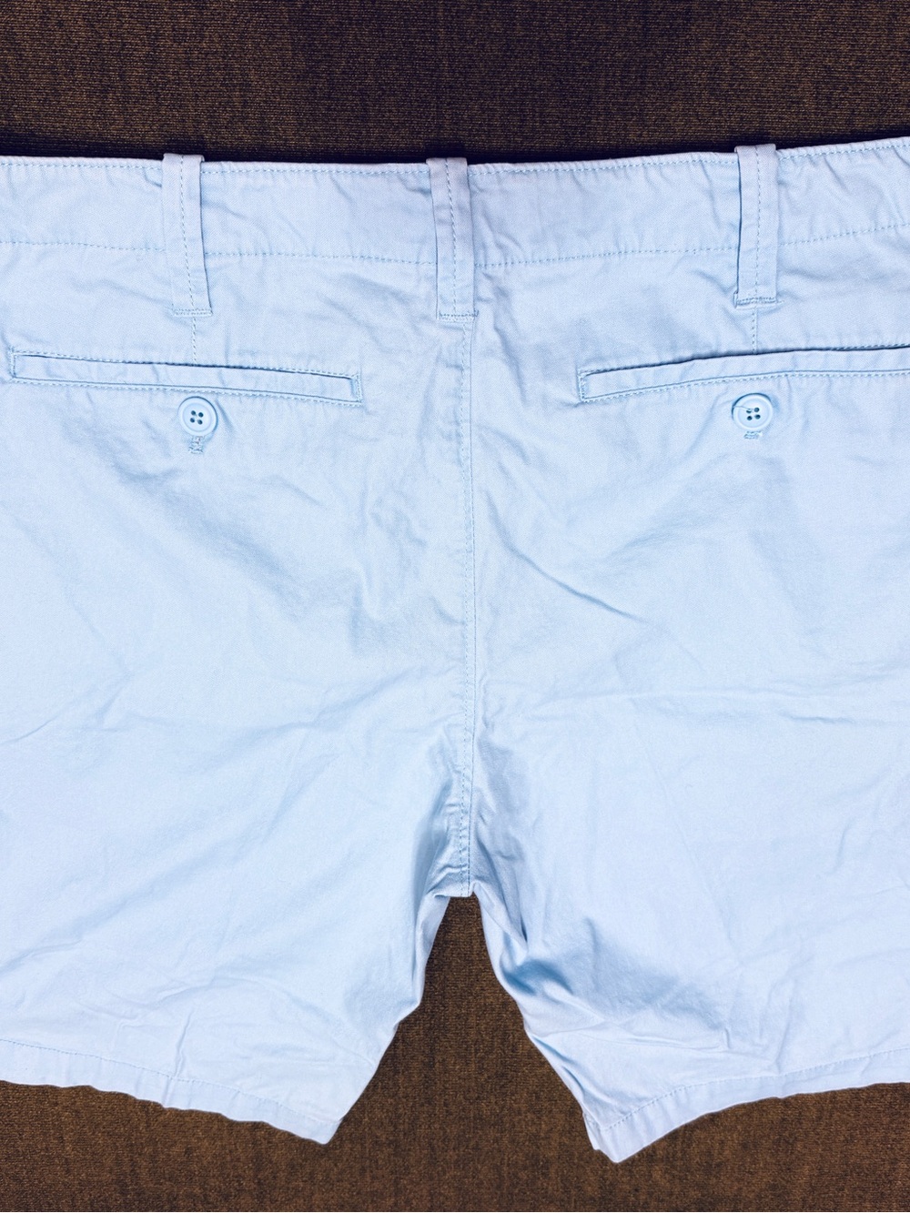 Men's Express Light Blue Cotton Shorts
